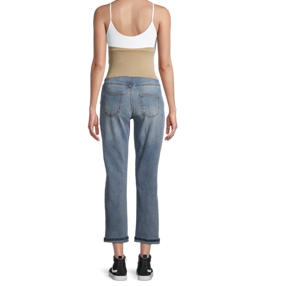 Women's Maternity Boyfriend Jeans - Picture 3 of 6